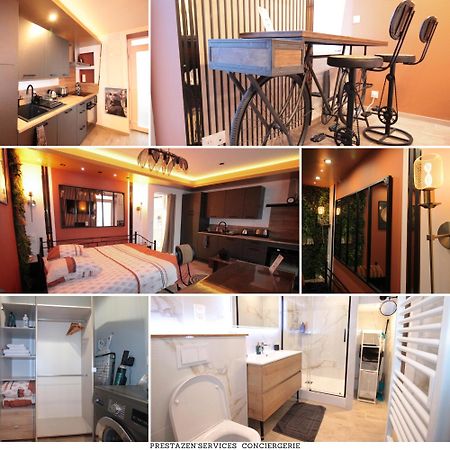 Luxury Studio, Rez De Chaussee, Parking Prive Video Surveillance, Canape Haute Qualite Convertible Couchage 2 Personnes, Centre Ville Proche, Restaurant, Boulangerie 2 Minutes A Pied, Terrasse - 800Metre Carre De Terrain - Gere Par Presta-Zen'Service Верден-сюр-Мёз Экстерьер фото