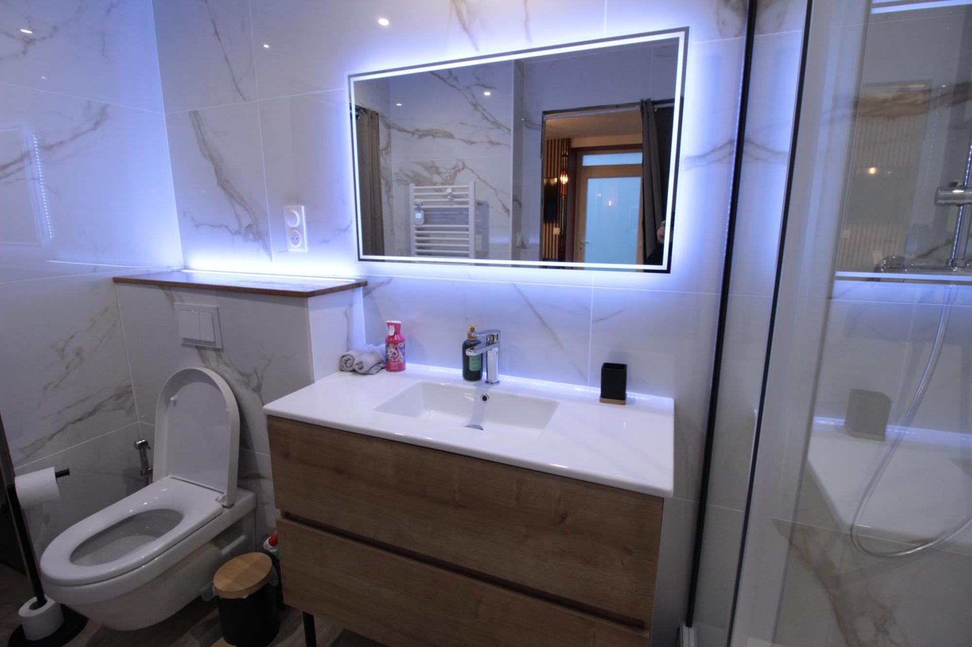 Luxury Studio, Rez De Chaussee, Parking Prive Video Surveillance, Canape Haute Qualite Convertible Couchage 2 Personnes, Centre Ville Proche, Restaurant, Boulangerie 2 Minutes A Pied, Terrasse - 800Metre Carre De Terrain - Gere Par Presta-Zen'Service Верден-сюр-Мёз Экстерьер фото